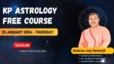 KP Astrology Foundation Course