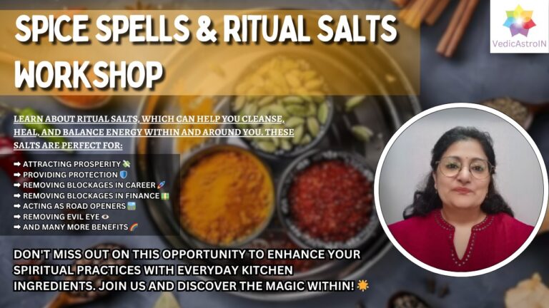 Spice Spells & Salt Remedies Course
